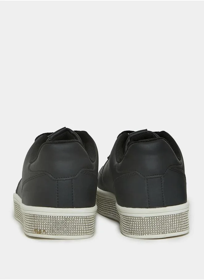 Styli Embellished Sole Platform Casual Shoes