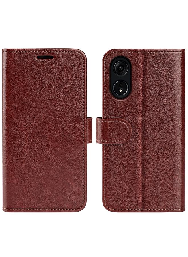 اس-توب جراب لهاتف OPPO A1 Pro 5G / Reno8 T 5G R64 جراب هاتف جلدي أفقي قابل للطي - Image 1