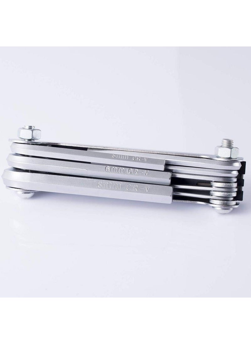 N M Z N M Z Folding Hex Key Set 8 Pieces  - Image 3