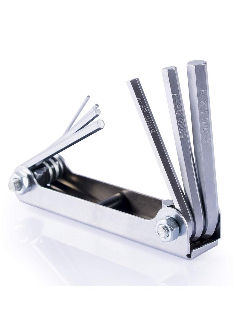 N M Z N M Z Folding Hex Key Set 8 Pieces  - Image 1