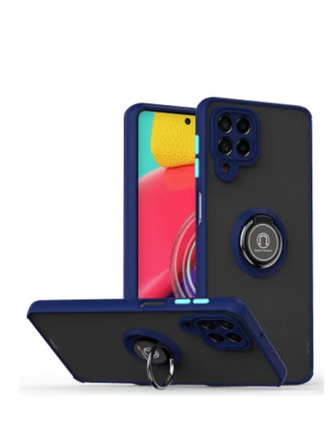 جولف لينك غطاء خلفي لحماية هاتف سامسونج M53 باللون الأزرق الملكي