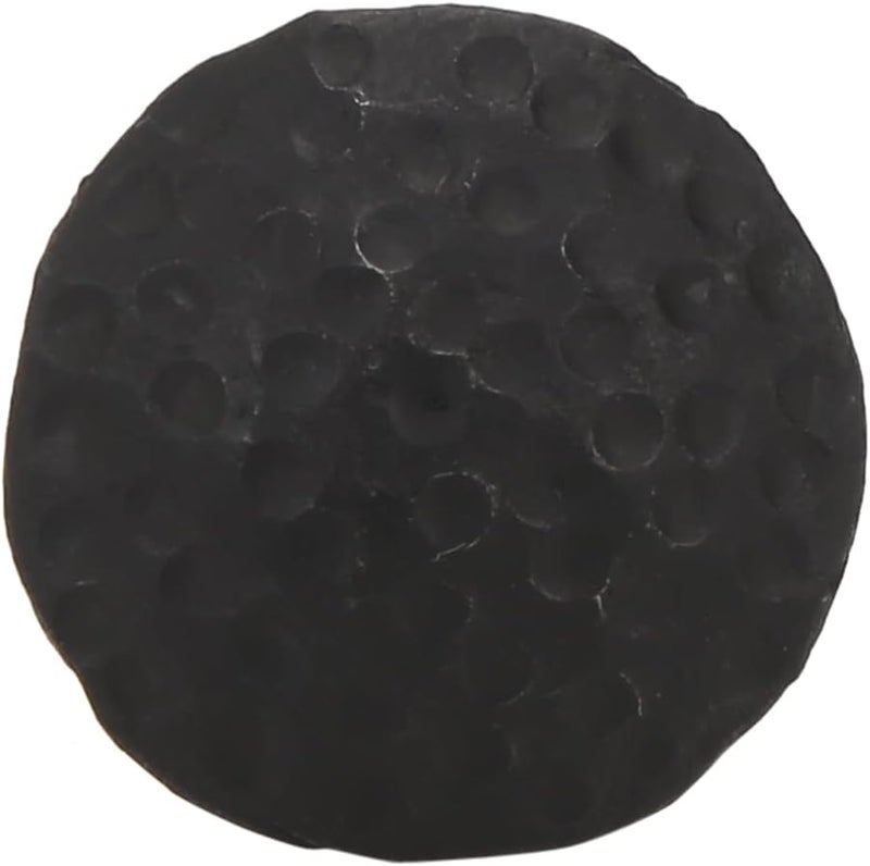 A29 Set of 12 Round Iron Clavos Decorative Nails, Hand-Forged, 1 Inch Clavos, Natural Black Finish, Decorative Bolts for Doors, Cabinets, Furniture - Image 2