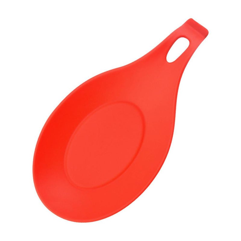 Easy-to-clean TPE kitchen mat, plastic spoon rest, heat-insulating spoon pad, condiment dish mat, spoon holder, best-selling item. - Image 5