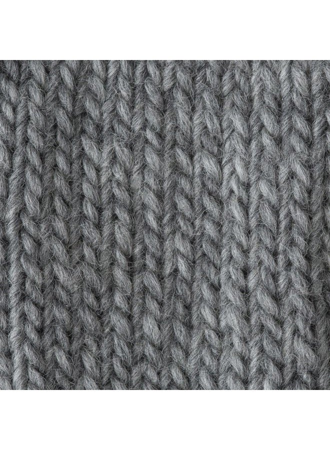 Patons Classic Wool Roving Yarn, 3.5 oz, Gray, 1 Ball - Image 3