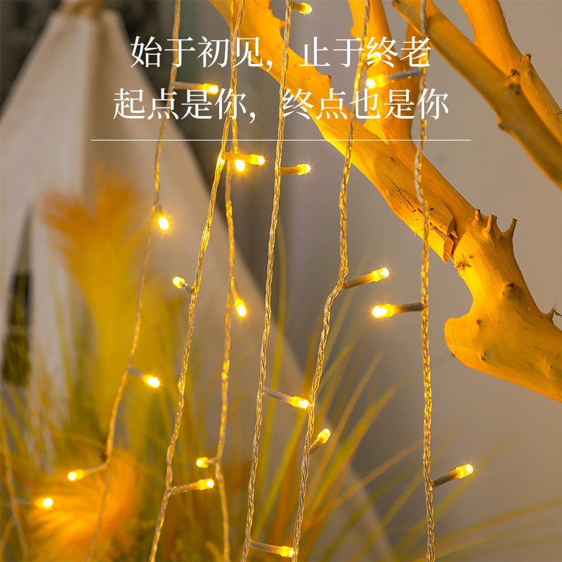 Led lights outdoor decorative lights courtyard layout lights string  decorative lights starry lights bare lights string lights - Image 4