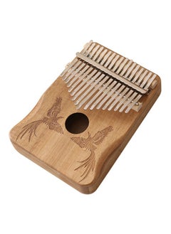 NIBEMINENT 17 Keys Kalimba African Wooden Thumb Piano With Accessories  - Image 1