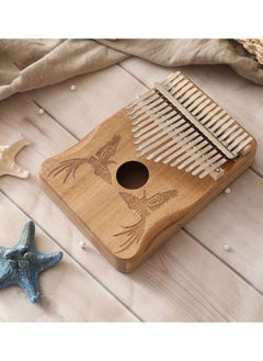 NIBEMINENT 17 Keys Kalimba African Wooden Thumb Piano With Accessories  - Image 2