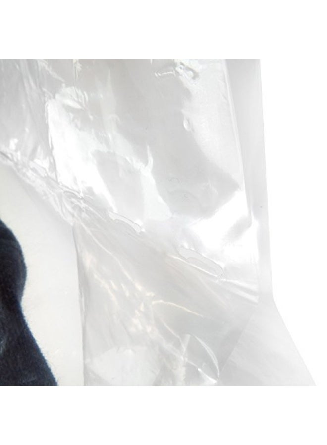 HANGERWORLD Hangerworld 20 Clear 38Inch Dry Cleaning Laundrette Polythylene Garment Clothes Cover Protector Bags - Image 2