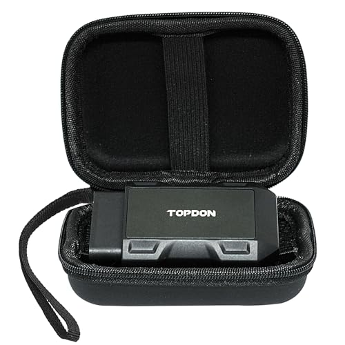 Toibena Topdon Scanner case Bluetooth OBD2 Car Scan Tool Code Reader Diagnostic Tool Bag,Key Matching Instrument Bag, Storage Holder Box for USB Cables，Compatible with Topscan/Carpal/Pro (Bag Only) - Image 1
