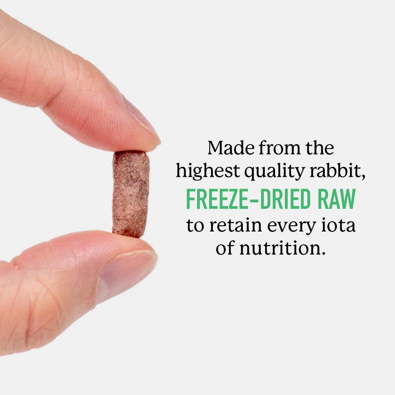 Dr. Harvey's Rabbit Bites Freeze-Dried Raw Dog Treats, Single Ingredient, All-Natural Rabbit Meat Protein for Dogs, Allergen-Free, 7 Ounces (1 Pack) - Image 3