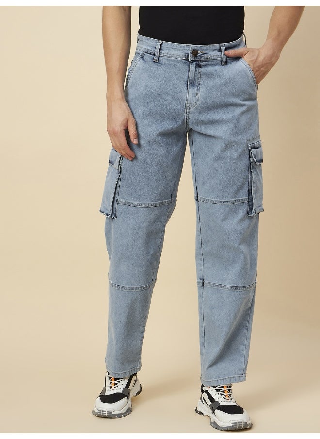 HIGH STAR Men’s Denim Cargo – Durable and Functional  - Image 2