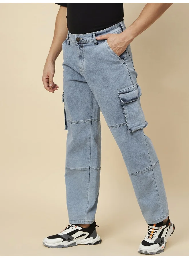 HIGH STAR Men’s Denim Cargo – Durable and Functional