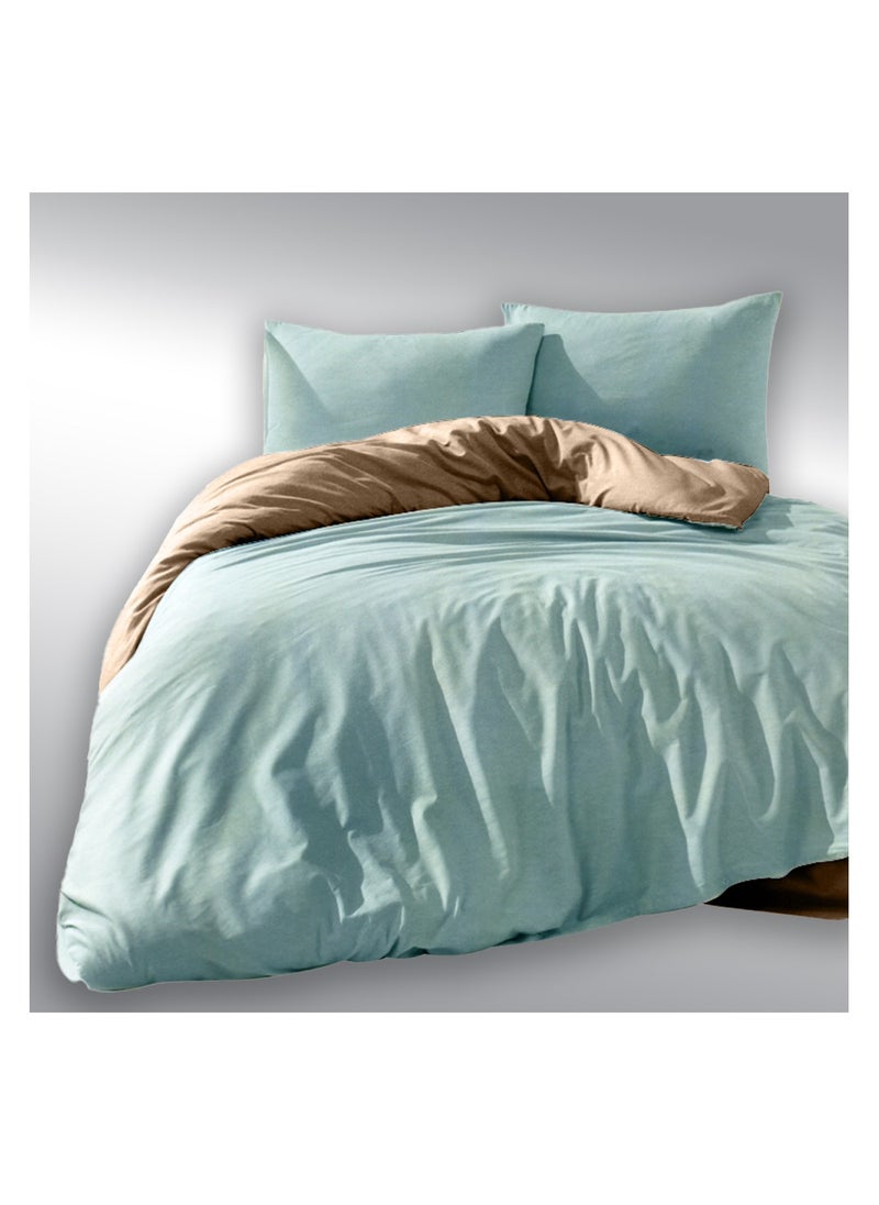 Family Bed Flat Bed sheet Set Sada 4 pieces size 240 x 250 cm Model 012 from Family Bed  - Image 4