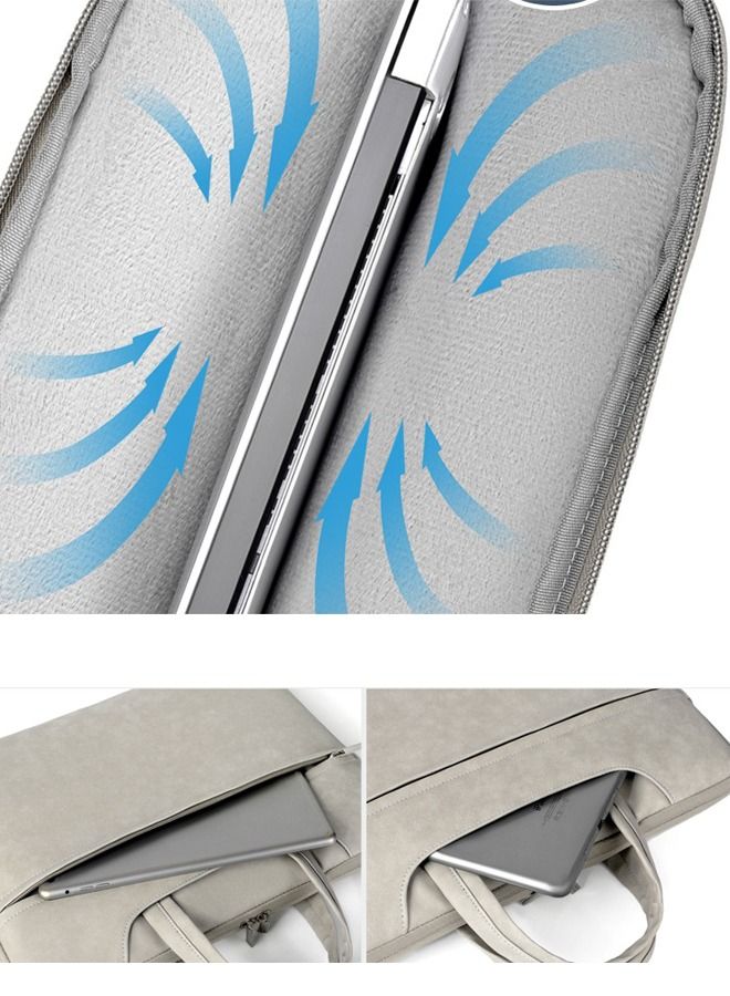 DUNISO 15.6 Inch Laptop Bag Lightweight Computer Bag Travel Business Briefcase Water Resistance Shoulder Messenger Bag Crossbody Bag for Men and Women Work Office - Image 4