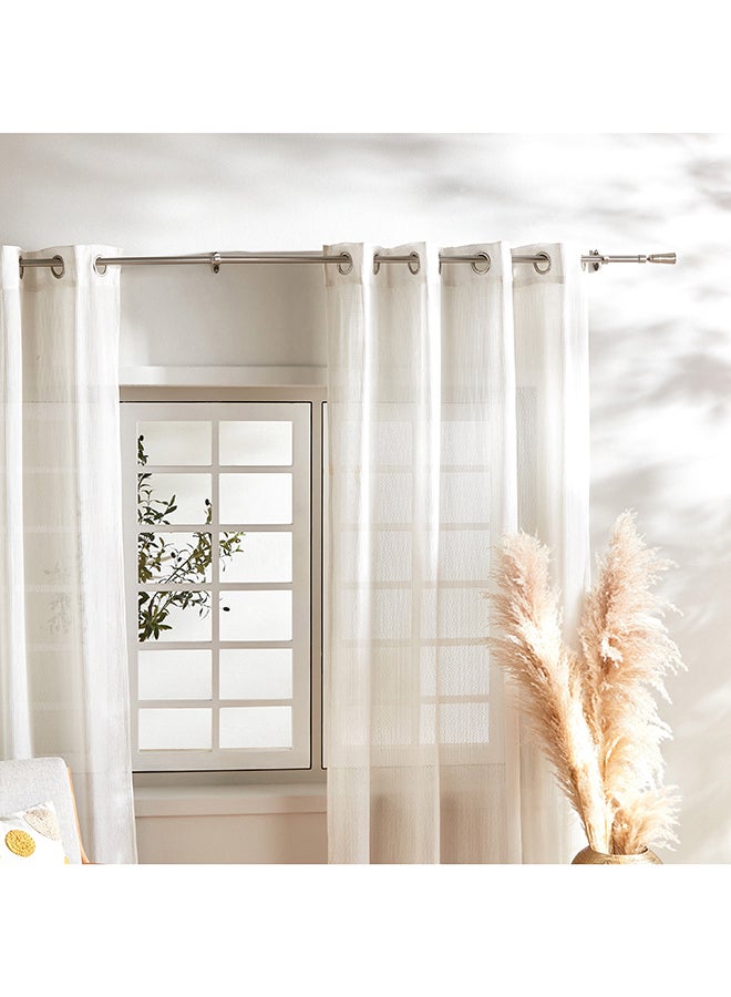 Home Box Crown Extendable Curtain Rod and Finial 210 cm  - Image 4