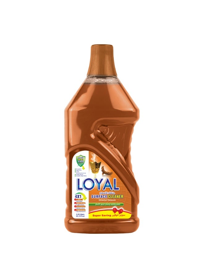 loyal منظف سطح كنز الشرق بني 2400 مل - Image 1