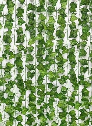 12 Pcs Artificial Ivy Leaf Vine Garland 87 ft for Home Kitchen Garden Wall Decor - pzsku/Z6E2487E3D52909FFB639Z/45/_/1633152624/06b50aad-0ee7-49e5-82dc-daf3c71c71fc