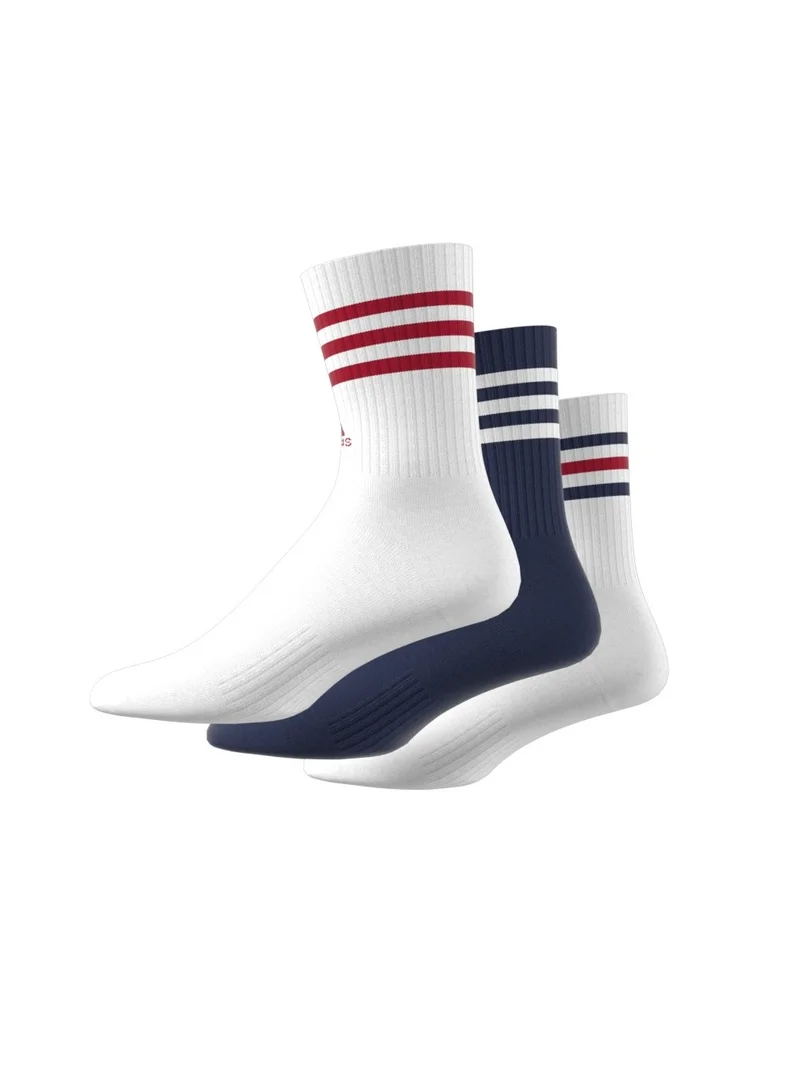 adidas 3STRIPES CUSHIONED SPORTSWEAR CREW SOCKS 3 PAIR PACK