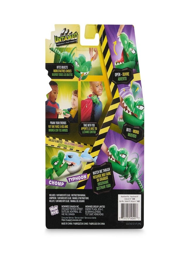 Untamed Bite Club Crocodile, Chomp (Green), Biting Creature, Prank Toy (Ages 5+) - Image 3