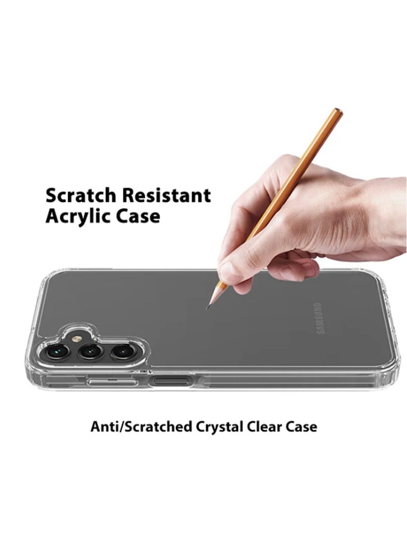 CHAPPELINE - Samsung Galaxy A16 4G 2024 AIRBAG CASE Series Premium Transparent Airbag Shockproof Anti-Yellowing Clear Case Cover - Clear - Image 1