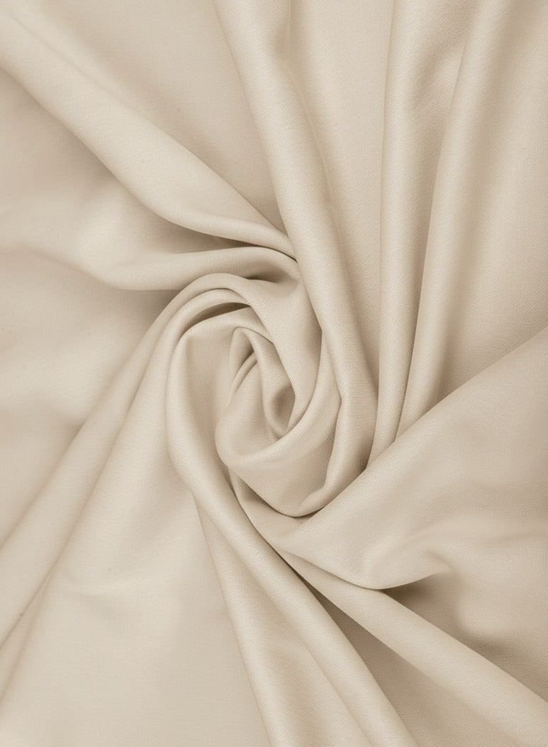 Curtains & Rods Flafy Luxury Blackout Curtains - Thermal Insulated Room Darkening Fabric - Smart Multi-Way Header for Three Hanging Options (300cm W × 280cm L, Beige) - Image 2