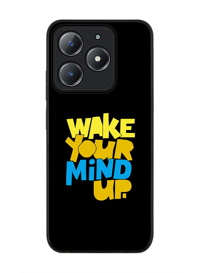 Stylizedd For Realme C63 / Realme C61 4G Case,Slim fit Camera Protection, Shockproof Thin Phone cover  - Wake your mind up - Image 1