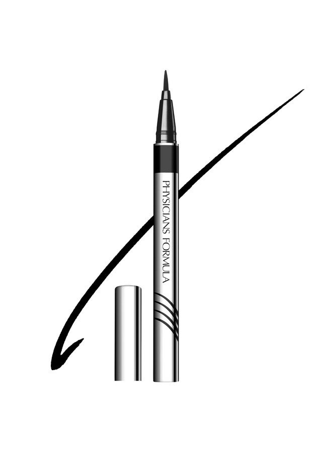 Physicians Formula Eye Booster, Lash-Enhancing 2-in-1 Eyeliner Serum, Dermatologist Approved, Hypoallergenic, Cruelty-Free & Vegan - Ultra Black - Image 1