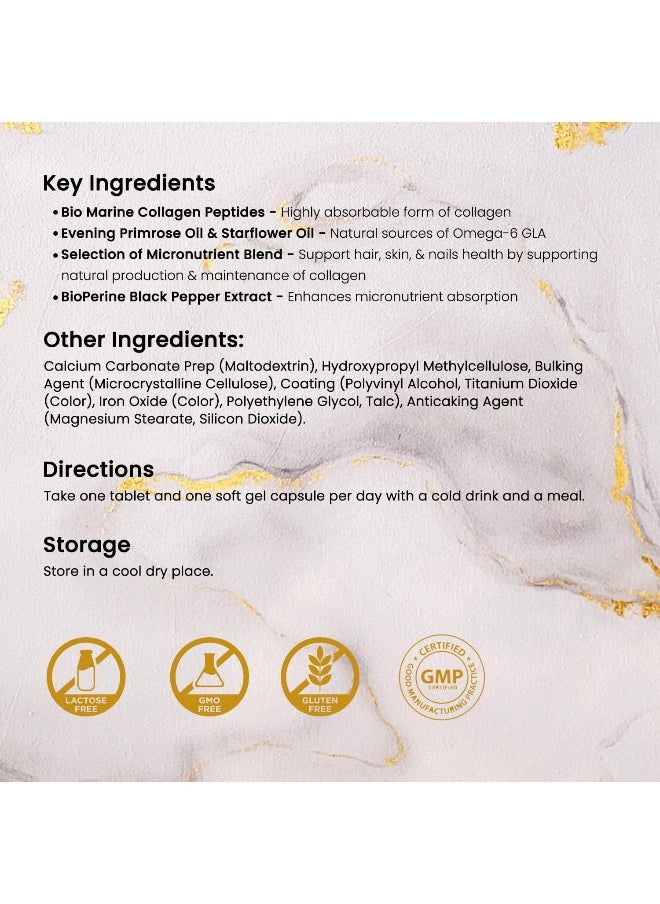 VALEO - Hair+ Helps Nourish Hair From Within Promotes Natural Collagen Production - Image 1