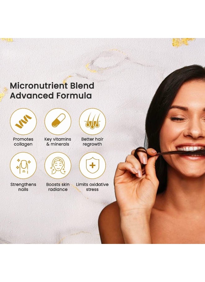 VALEO - Hair+ Helps Nourish Hair From Within Promotes Natural Collagen Production - Image 1