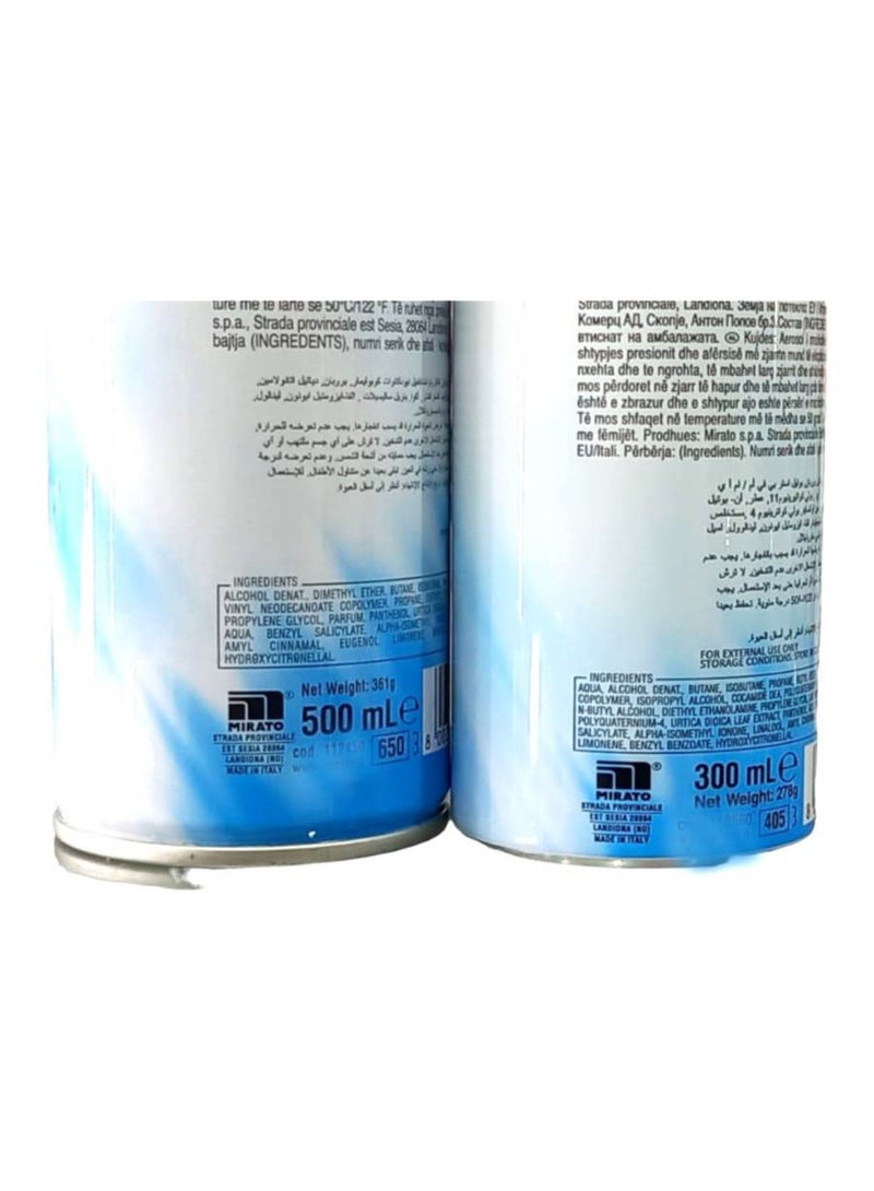 INTESA Hair Styling Spray 500ml With Foam -300ml - Image 2