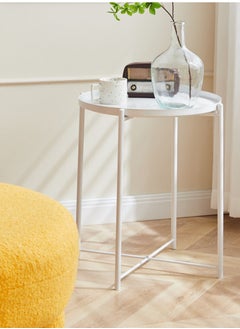 Generic Home Living Room Metal Frame Coffee Table, Side Table, Small Round Table  - Image 5
