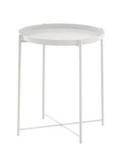 Generic Home Living Room Metal Frame Coffee Table, Side Table, Small Round Table  - Image 2
