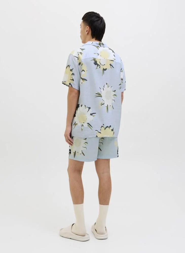 JACK & JONES Casual Regular Fit Printed Shirt