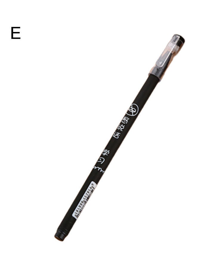 نيبمينينت قلم حبر جل مُزود برأس كروي دوار مقاس 0.5 مم أسود - Image 1