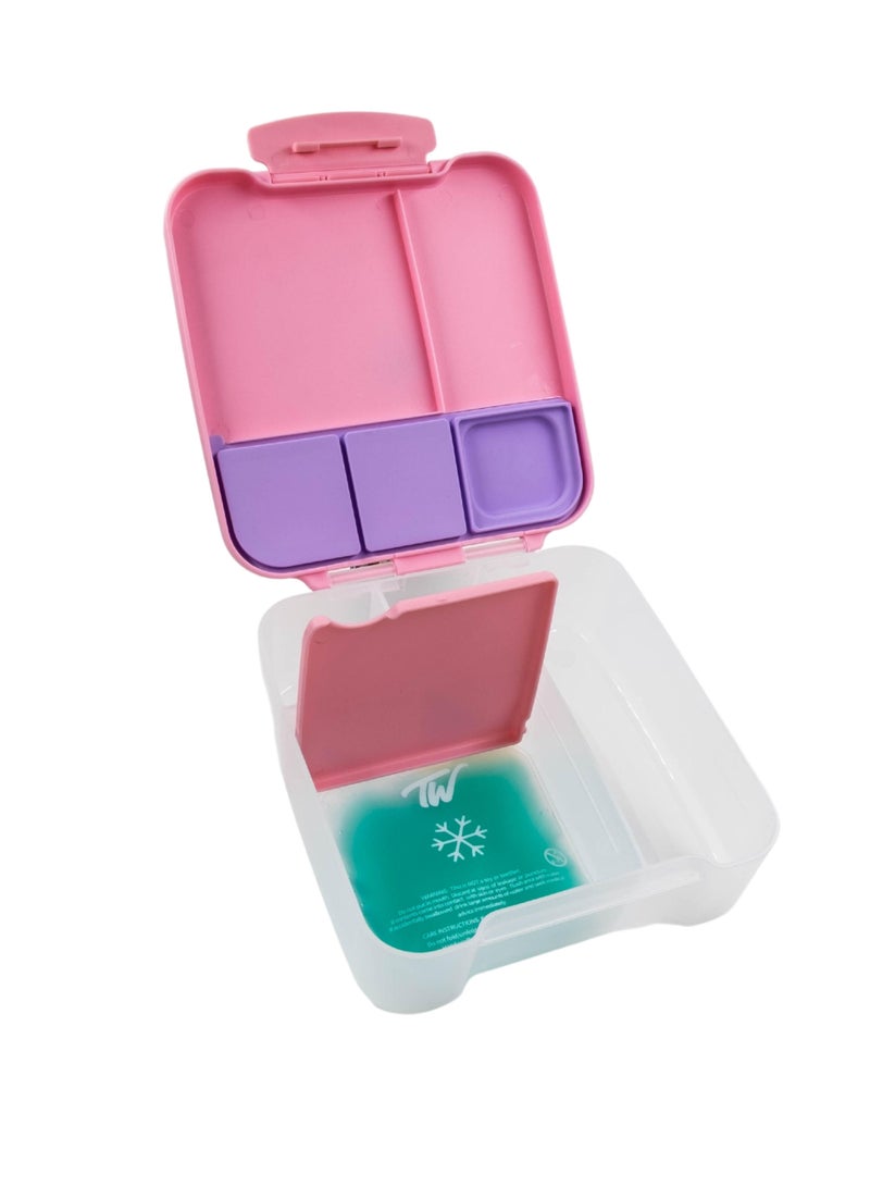 TINY WHEEL Tiny Wheel baby Lunch Box Pink - Image 5
