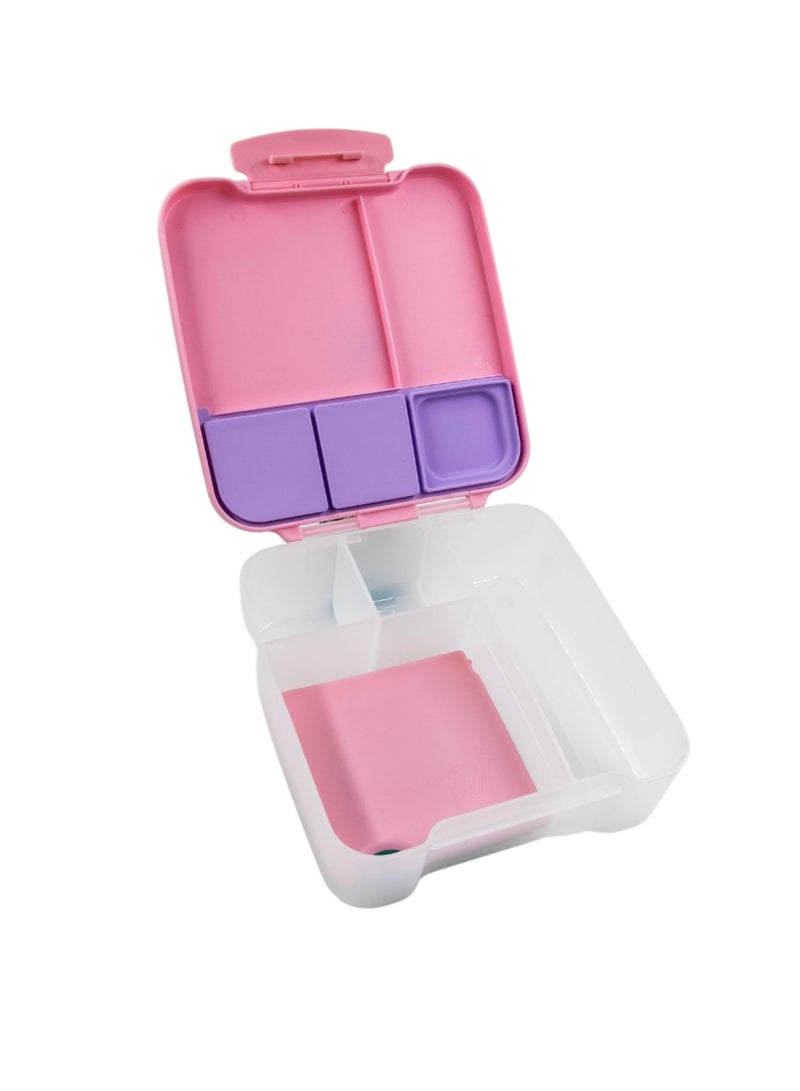 TINY WHEEL Tiny Wheel baby Lunch Box Pink - Image 4