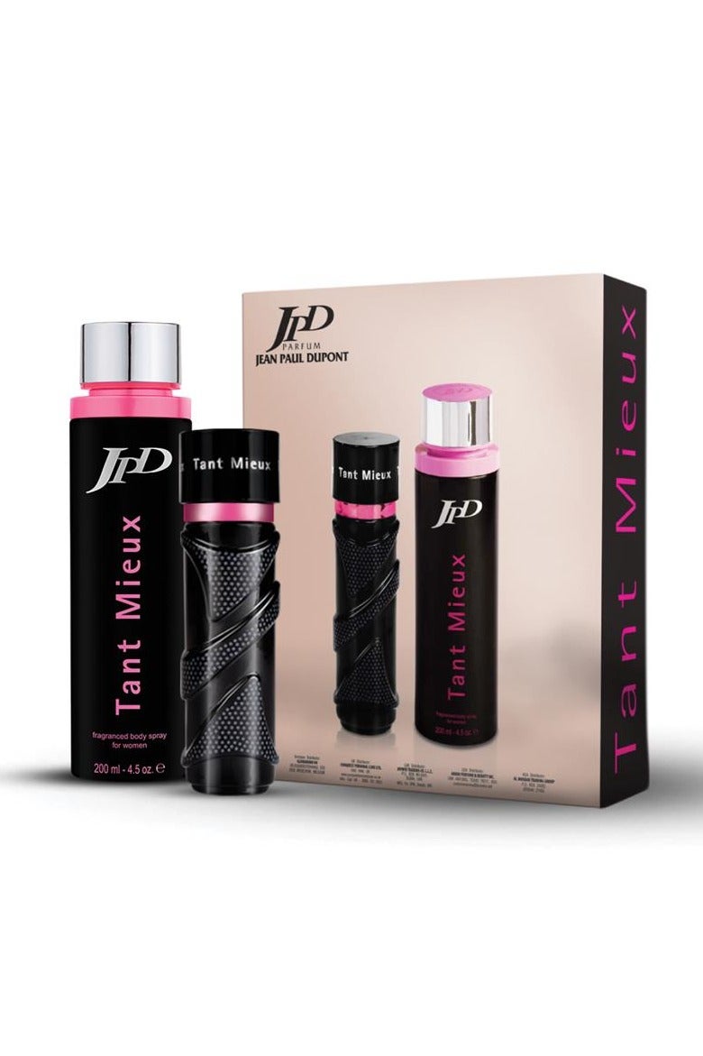 Jean Paul Dupont Tant Mieux 2Pcs Promo Pack Eau de Parfum 100ml + Body Spray 200ml - Image 1
