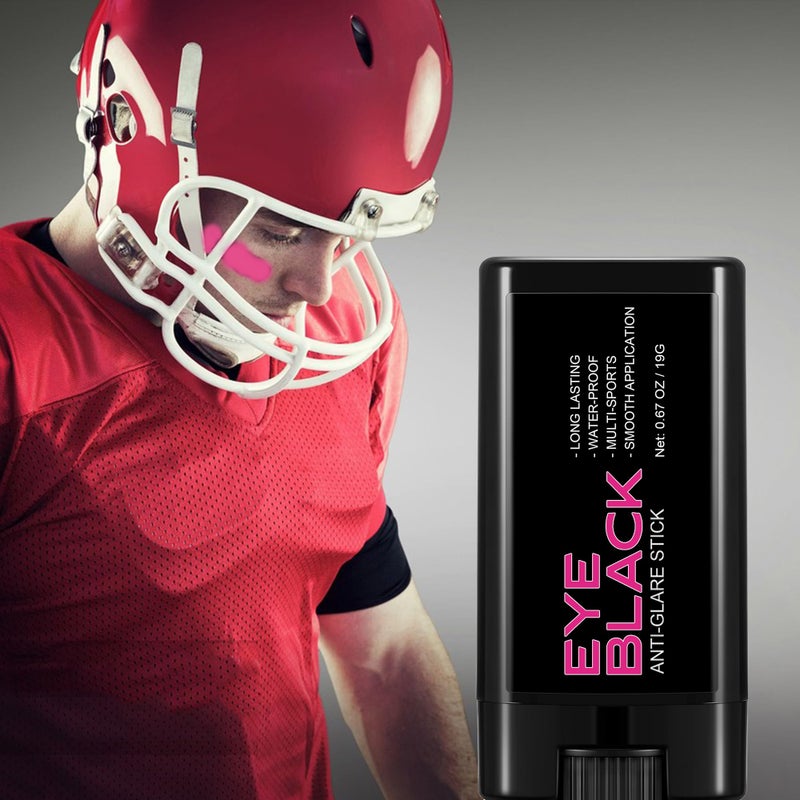 Wismee Eye Black Baseball Accessories, Hot Pink Face Paint Stick, Anti-Glare Eye Black Stick Baseball Softball Soccer Lacrosse Hockey Athletes Sports Training Competition Accessories - Image 5