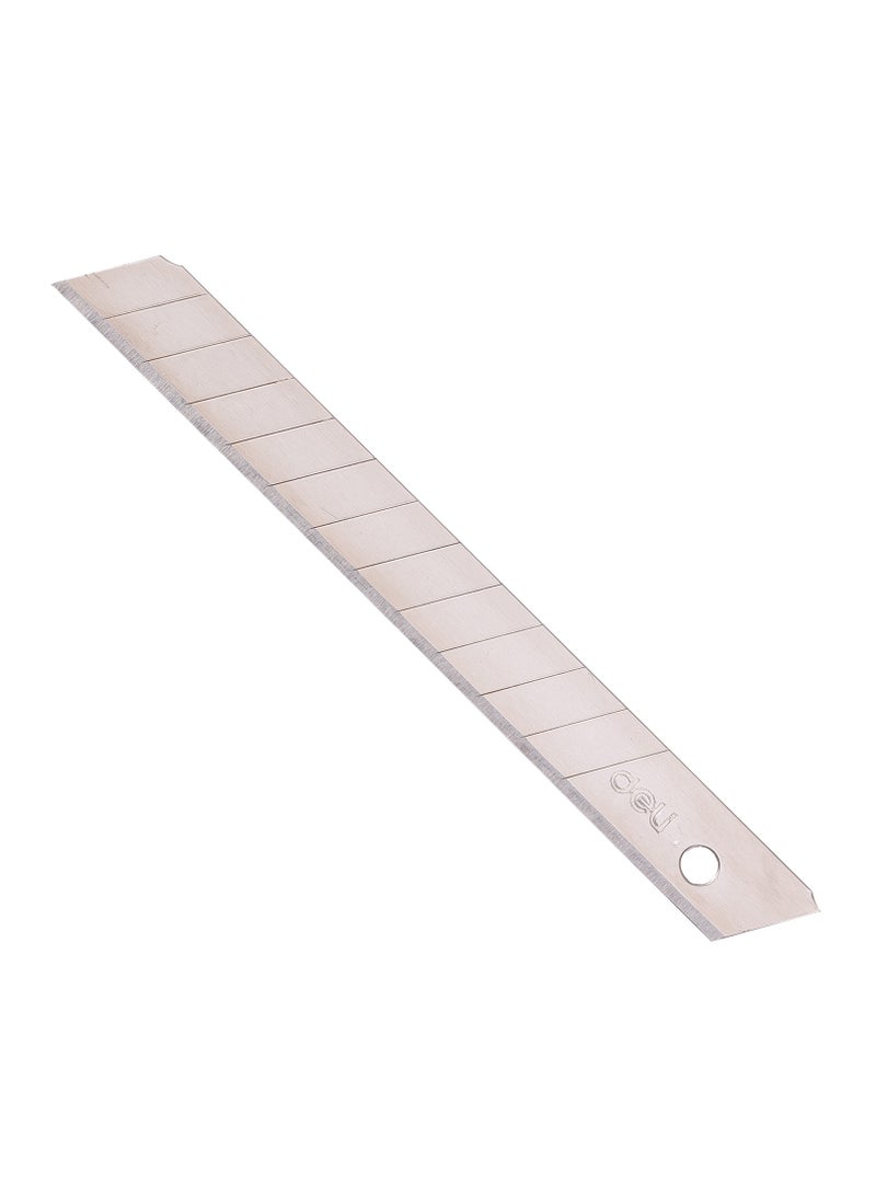 Deli E2012 – 13 Snap-Off SK5 Steel Edges, Easy Access Packaging, Silver - Image 2