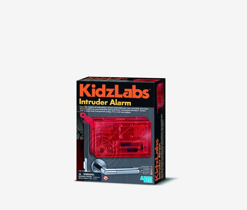 4m KidzLabs Intruder Alarm, Red