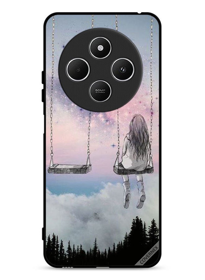 Covernex Xiaomi Redmi 14C 4G Protective Case Cover Lonely Girl Art  - Image 1