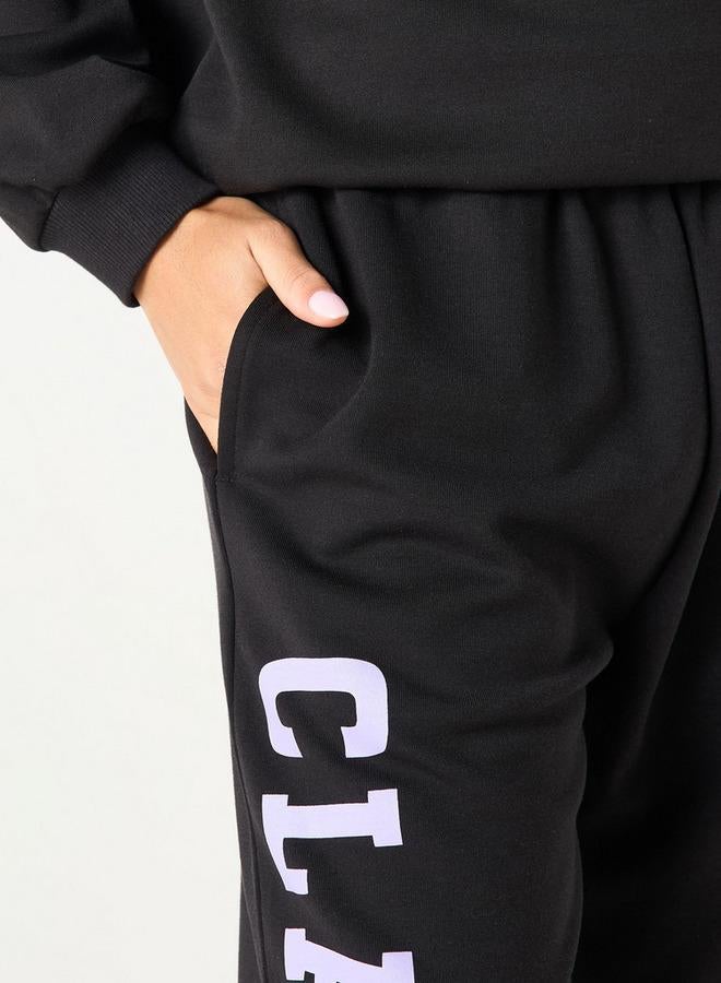 SP Characters Minnie Mouse Print Joggers with Pockets - Image 3