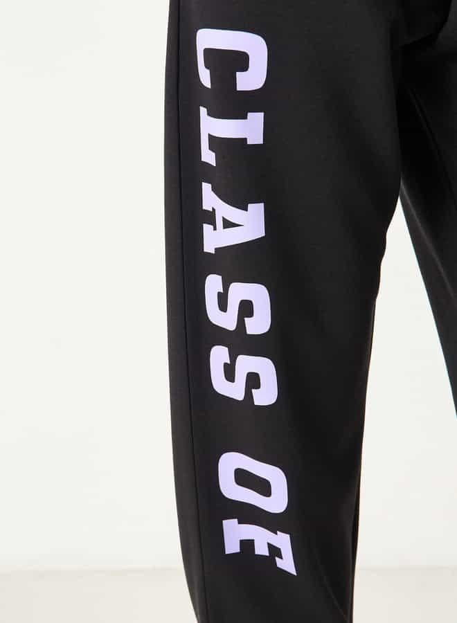 SP Characters Minnie Mouse Print Joggers with Pockets - Image 4