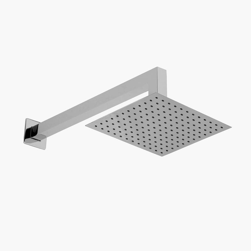 Mawson Premium 8X8 Inch Shower With 12 inch Arm Stainless Steel Rain Shower Combo Set - Image 1