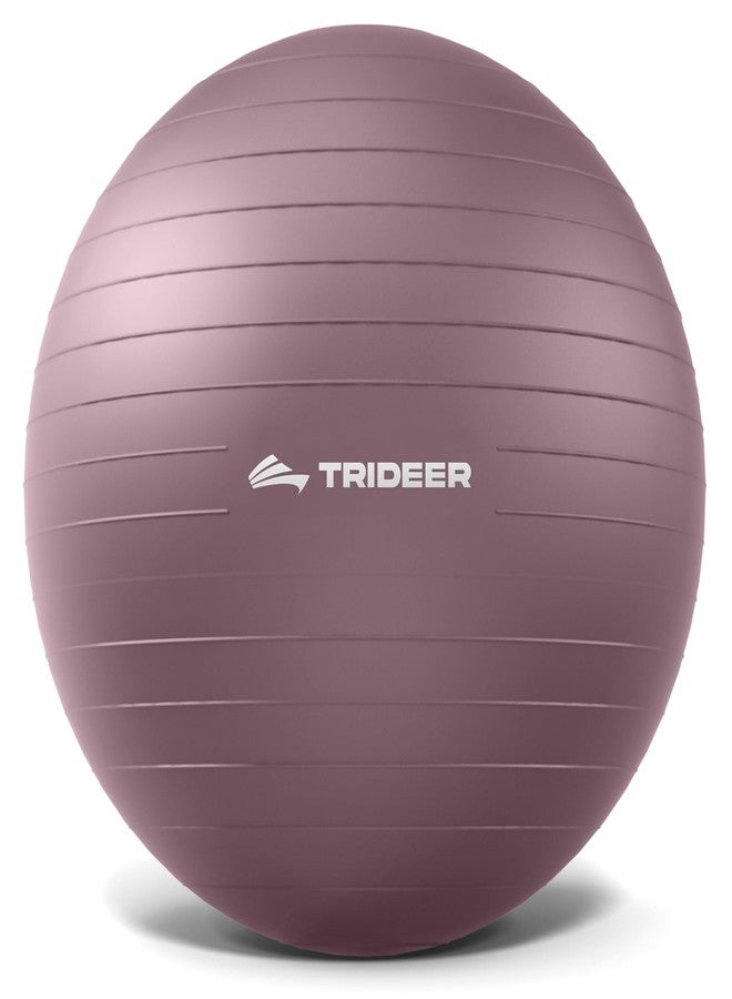 Trideer Exercise Ball Yoga Ball - Office Seating & Balance Ball Chair, Stability Ball for Pilates, Physical Therapy,Core Training & Balance Improvement & Stretching - Image 1