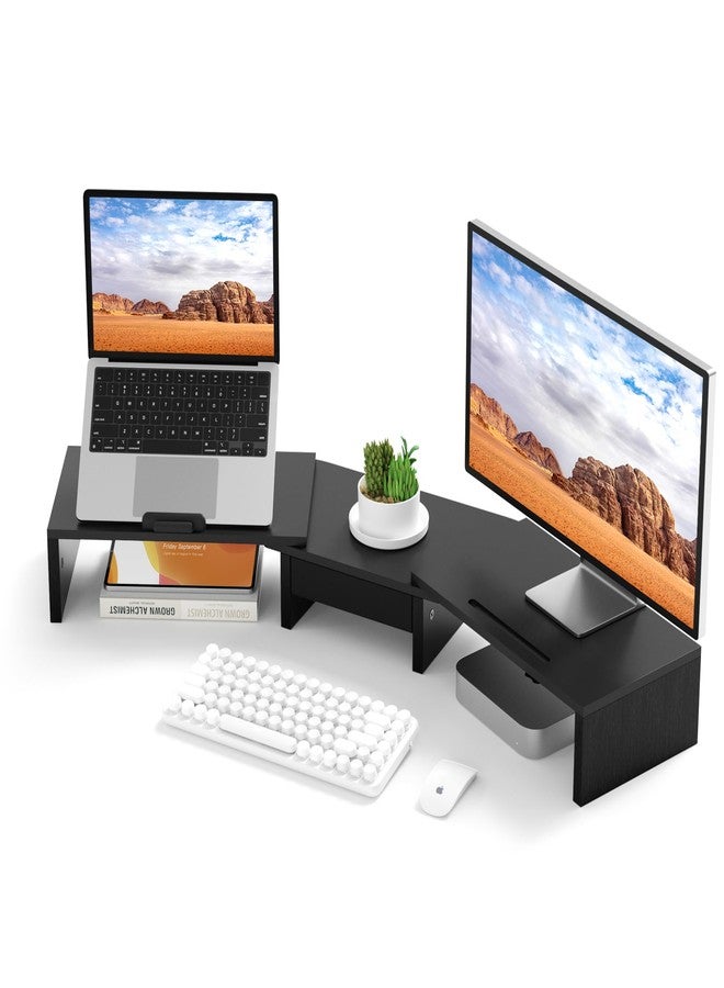 afooyo Afooyo Dual Monitor Stand Riser adjustable length and angle Z6E259EE4FB23869A70C9Z