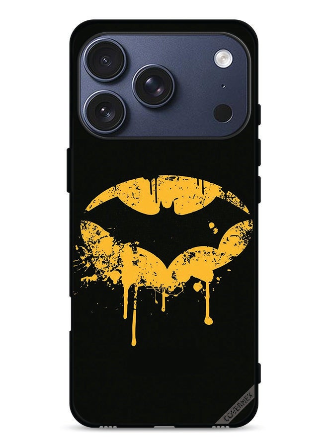 Covernex Apple iPhone 17 Pro Protective Case Cover Dripping Batman - Image 1