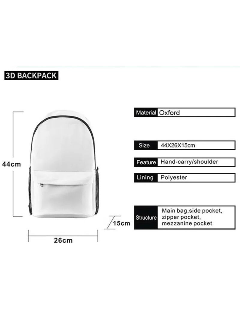 Hello Kitty - 【 School Season 】Hello Kitty Kids Cute Backpack Student Large Capacity Schoolbag 14 Inch Laptop Bag Travel Bag Leisure Bag General College Bag - Image 1