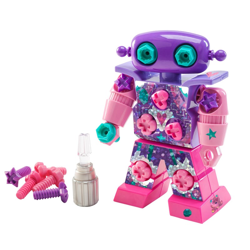 Educational Insights Design Drill Sparklebot Robot Toy 23Piece Set Kids Drill Sets STEM Toys Gift for Kids Ages 3 - Image 2