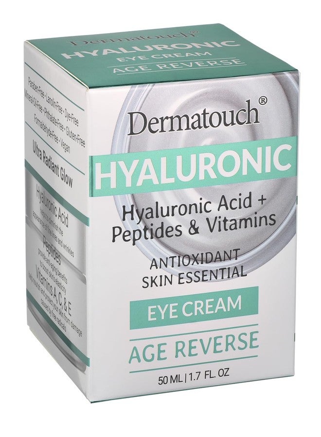 DERMATOUCH Hyaluronic Acid Eye Cream with Peptides & Vitamins, 1.7 fl oz - Image 2